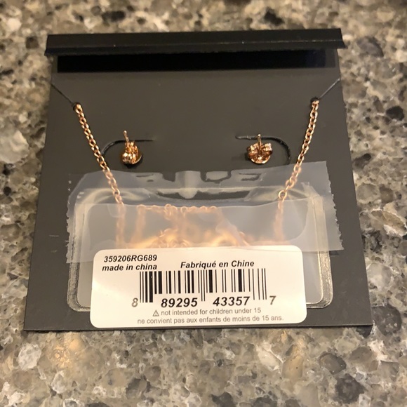 NWT Coach Necklace and Earring Set - Picture 3 of 5